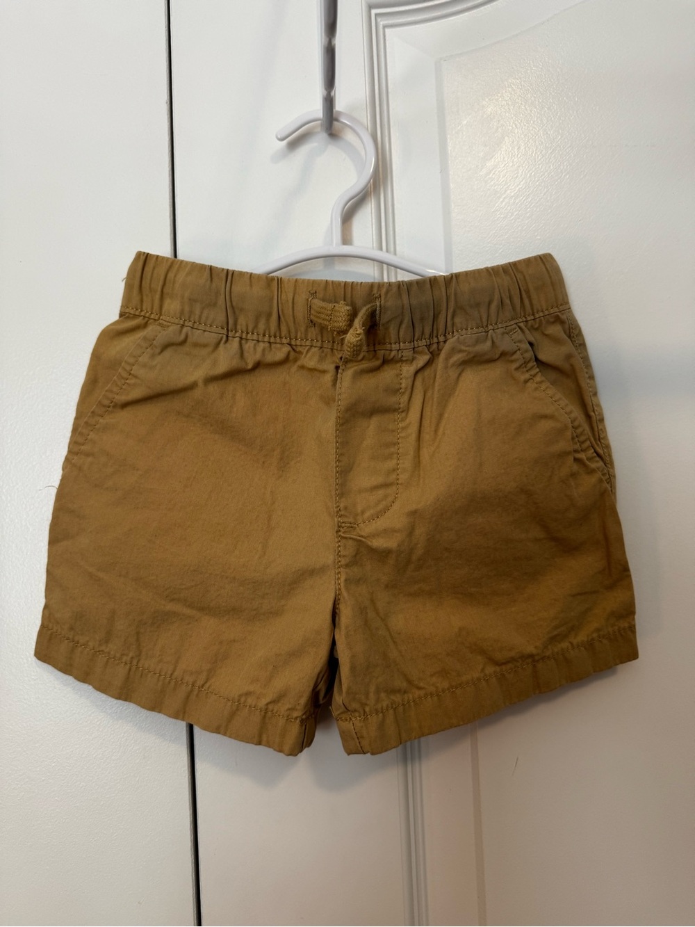 Carters Casual Elastic Waist Shorts Khaki